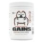 Muscle Bully Gains - Mass Weight Gainer for Dogs, Whey Protein, Flax Seed (for Bull Breeds, Pit Bulls, Bullies) Increase Healthy Natural Weight, Made