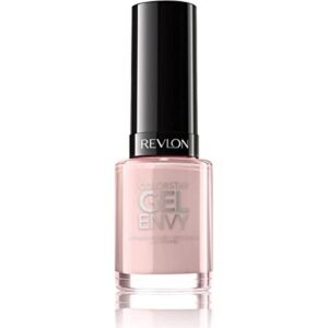 Revlon ColorStay Gel Envy Longwear Nail Polish, with Built-in Base Coat & Glossy Shine Finish, in Pink, 100 Cardshark, 0.4 oz - Image 1