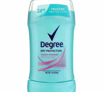 Degree Deodorant 1.6 Ounce Womens Sheer Powder (47ml) (2 Pack)