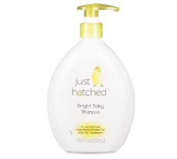 Just Hatched Bright Baby Shampoo Single-Pack – Gentle Hair Cleanser, Loveable Yummy Fragrance, Great for Newborns, Hypoallergenic, Gluten Free, No Yuc