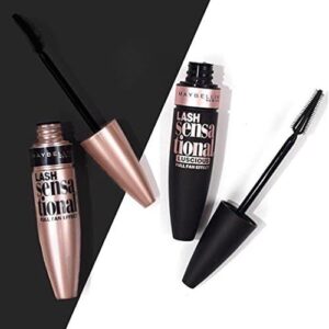 Maybelline New York Lash Sensational Luscious Washable Mascara, Blackest Black, 0.32 fl. oz. - Image 7