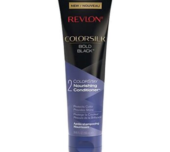 Revlon Colorsilk Care Conditioner, Black, 8.45 Fluid Ounce