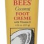 Burt's Bees Coconut Foot Creme 4.34 oz (Pack of 10)