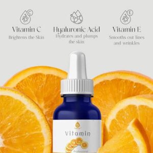 Pursonic Vitamin C Serum, 20% is a high potency Best Organic Anti-Aging Moisturizer Serum for Face, Neck & D?collete and Eye Treatment (3 fl. oz) - Image 3