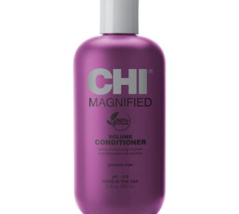 CHI Magnified Volume Conditioner, Boosts Volume & Body & Strengthens Hair, Detangles, Hydrates & Conditions Hair, Sulfate-free, 12 Oz