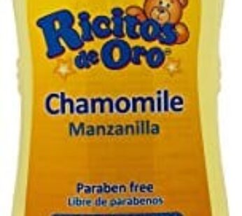 Ricitos de Oro Chamomile Baby Shampoo, Hypoallergenic Tear Free Baby Shampoo with Chamomille Extract; 8.4 Fl Oz