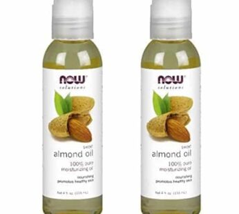 NOW Foods Almond Oil, 4 Fl Oz (Pack of 2)