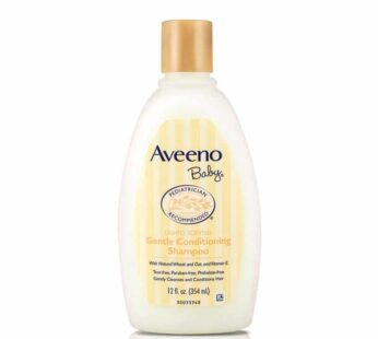 Aveeno Gentle Conditioning Baby Shampoo, 12 Ounce (Pack of 2)
