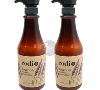 Codi Lavender Hand & Body Lotion 750ML 25oz 2pc