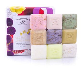 Pre de Provence Luxury Gift Box (Set of 9) – Assorted Scented Herb Scented Herb, 7.9 Ounce, 0.88 Ounce (Pack of 9)