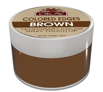OKAY COLORED EDGES BROWN .5oz / 59ml (1ea/12dp/72cs)
