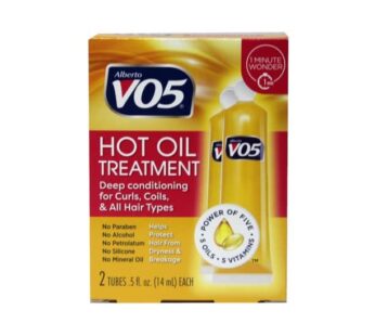 Vo5 Hot Oil Therapy Treatment 2 Count 0.5 Ounce (14ml) (6 Pack)