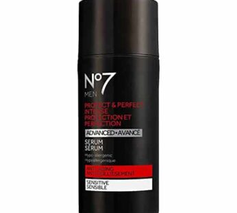 No7 Men Protect & Perfect Intense Advanced Serum – Skincare For Men – Balancing Facial Serum For Anti Aging – Contains Retinol To Reduce Fine Lines &