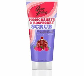 Queen Helene Facial Scrub, Pomegranate & Raspberry, 6 Ounce [Packaging May Vary]