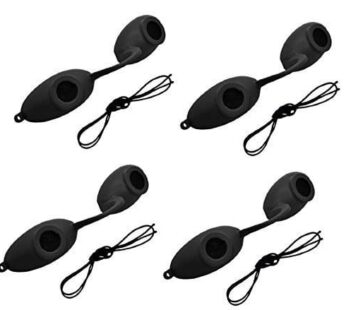 EVO FLEX Sunnies Flexible Tanning Bed Goggles UV Eye Protection Glasses 4 Pack (Black), FDA Compliant