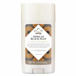 Nubian Heritage 24 Hour Natural Deodorant African Black Soap, 2.25 Oz - Image 1