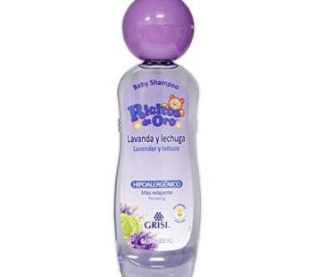 Ricitos de Oro Lavender Shampoo | Baby Shampoo with Pop-Up Rattle Cap, Paraben Free Product for Baby?s Delicate Hair; 8.4 Fl Ounces