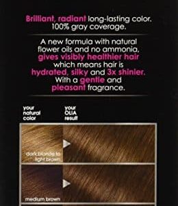 Garnier Olia Ammonia-Free Brilliant Color Oil-Rich Permanent Hair Color, 5.3 Medium Golden Brown (Pack of 1) Brown Hair Dye (Packaging May Vary) - Image 16