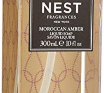 NEST Fragrances Scented Liquid Hand Soap- Moroccan Amber , 10 Fl Oz