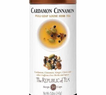 The Republic of Tea Cardamon Cinnamon Herbal Full Leaf, 5 oz