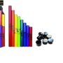 Boomwhackers? C Major Diatonic Scale Set with Octavator Caps 8-Pack