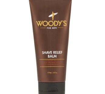 Woody’s Shave Relief Balm, Soothing Treatment Calms & Heals Post-Shave Skin, 6 Oz