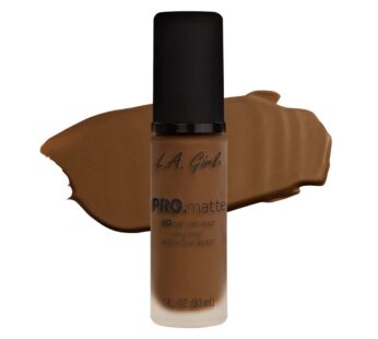 L.A. Girl Pro Matte Foundation Caramel, Cappuccino GLM684, 1 Fl Oz