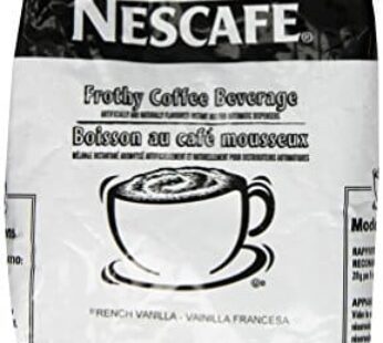 Nescafe Coffee, French Vanilla Cappuccino Mix, 32 Ounce Bag