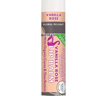 Soothing Touch, Vanilla Rose Organic, Vegan Lip Balm, .25 oz