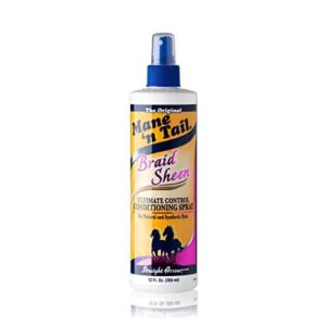 Mane 'n Tail Braid Sheen Spray, 12 Oz, MNT543706 - Image 1