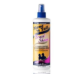 Mane ‘n Tail Braid Sheen Spray, 12 Oz, MNT543706