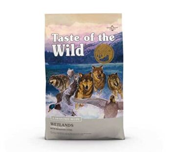 Taste of the Wild Grain Free High Protein Real Meat Recipe Wetlands Premium Dry Dog Food