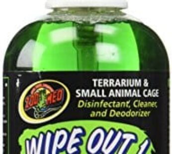 Zoo Med Laboratories SZMWO14 Wipe Out 1 Terrarium Cleaner, 4.25-Ounce