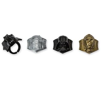 DecoPac Star Wars Darth Vader, R2-D2, C-3PO Cupcake Rings (24 Count)