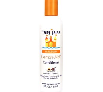 Fairy Tales Swimmer Conditioner for Kids – 8 oz | Made with Natural Ingredients in the USA | Replenish and Restore from Chlorine and Salt Damage | No