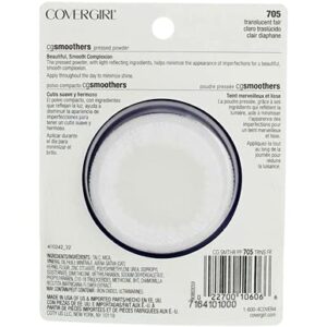 COVERGIRL Smoothers Pressed Powder, Translucent Fair .32 oz (9.3 g) (Packaging may vary) - Image 7