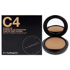 MAC Studio Fix Powder Plus Foundation C4, Multi, 0.52 Ounce (JL69060225) - Image 1