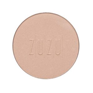 ZUZU LUXE Mineral Powder, Dual Powder Foundation, medium to full coverage, natural finish. Natural, Paraben Free, Vegan, Gluten-free, Cruelty-free, No - Image 1