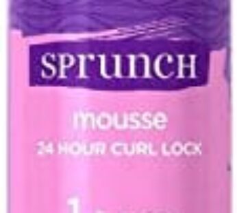 Aussie Sprunch Hair Mousse Plus Leave-In Conditioner, 6.8 oz