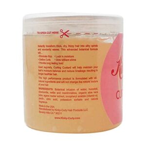 Kinky Curly Curl Custard Gel, 8 oz - Image 2