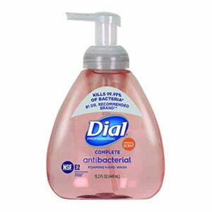 Dial Complete Original Antibacterial Foaming Hand Wash, 15.2 OZ Pump Bottle (Pack of 4),Pink - Image 1