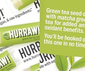 Hurraw! Green Tea Lip Balm: Organic, Certified Vegan, Cruelty and Gluten Free. Non-GMO, 100% Natural Ingredients. Bee, Shea, Soy and Palm Free. Made in USA - Image 4