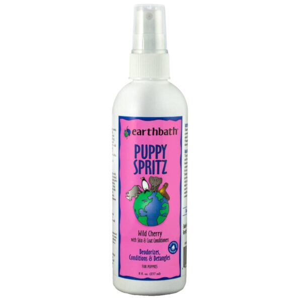 earthbath, Ultra-Mild Wild Cherry Puppy Shampoo & Spritz - Cruelty Free Dog Shampoo and Conditioner, Made in USA, Tearless & Extra Gentle Dog Wash, Be - Image 3
