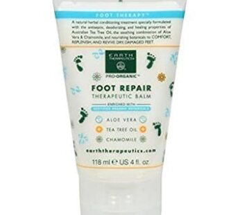 Earth Therapeutics Foot Repair Balm 4 oz (Pack of 2)2