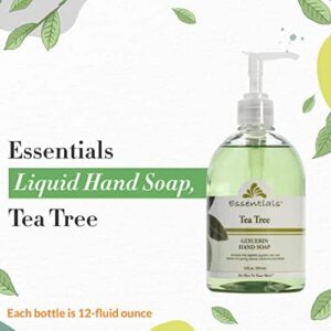 Essentials by Clearly Natural Glycerin Liquid Hand Soap, Tea Tree, 3-Fluid Ounce, Pack of 3 - Image 3