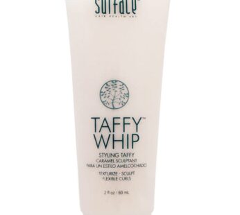 Surface Hair Taffy Whip, Styling Sculptant For Men And Women, With Natural Fibers for Structured Styling, 2 Oz.