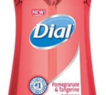 Dial Liquid Hand Soap, Pomegranate and Tangerine, 7.5 Fl. Oz (Pack of 1)