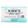 Kirk's Natural Original Coco Castile Soap Fragrance Free, 4 Ounce (Packaging may Vary)