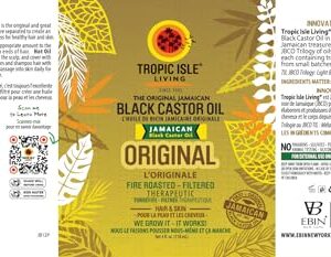 Tropic Isle Living Jamaican Black Castor Oil, 4oz - Pet Bottle | Rich in Vitamin E, Omega Fatty Acids & Minerals | For Hair Growth Oil, Skin Conditioning, Eyebrows & Eyelashes - Image 7