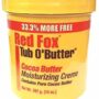 Red Fox Tub O' Butter Cocoa, Moisturizing Creme 12 oz